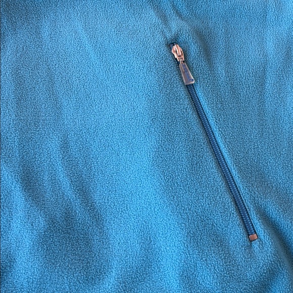 Junonia Reversible Zippered Sweatshirt in Teal and Gray. Size 1X - Picture 5 of 8